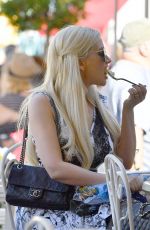 HOLLY MADISON at Jolly Roger Cafe in Los Angeles 05/30/2017