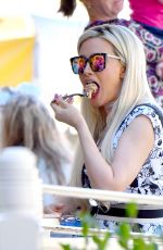 HOLLY MADISON at Jolly Roger Cafe in Los Angeles 05/30/2017