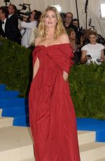 DOUTZEN KORES at 2017 MET Gala in New York 05/01/2017