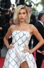 HAILEY BALDWIN at The Beguiled Premiere at 70th Annual Cannes Film Festival 05/24/2017