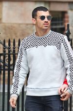 SOPHIE TURNER and Joe Jonas Leaves a Restaurant in New York 05/08/2017