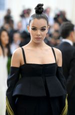 HAILEE STEINFELD at 2017 MET Gala in New York 05/01/2017