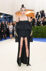 HAILEE STEINFELD at 2017 MET Gala in New York 05/01/2017
