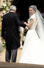 PIPPA MIDDLETON at Her Wedding at St. Marks Church in Englefield 05/20/2017