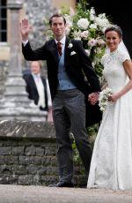 PIPPA MIDDLETON at Her Wedding at St. Marks Church in Englefield 05/20/2017