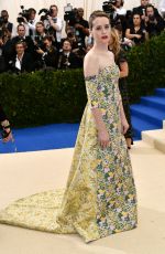 CLAIRE FOY at 2017 MET Gala in New York 05/01/2017