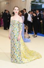 CLAIRE FOY at 2017 MET Gala in New York 05/01/2017