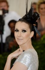 CELINE DION at 2017 MET Gala in New York 05/01/2017