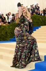 MADONNA at 2017 MET Gala in New York 05/01/2017