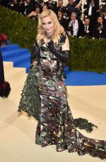 MADONNA at 2017 MET Gala in New York 05/01/2017