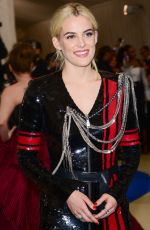 RILEY KEOUGH at 2017 MET Gala in New York 05/01/2017