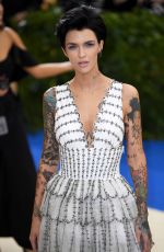 RUBY ROSE at 2017 MET Gala in New York 05/01/2017