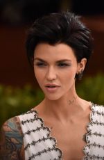 RUBY ROSE at 2017 MET Gala in New York 05/01/2017