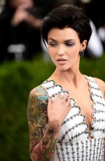 RUBY ROSE at 2017 MET Gala in New York 05/01/2017