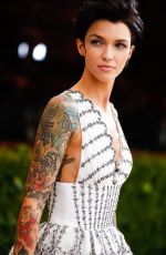 RUBY ROSE at 2017 MET Gala in New York 05/01/2017