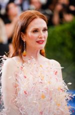 JULIANNE MOORE at 2017 MET Gala in New York 05/01/2017