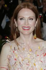 JULIANNE MOORE at 2017 MET Gala in New York 05/01/2017