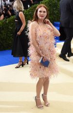 JULIANNE MOORE at 2017 MET Gala in New York 05/01/2017