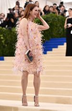 JULIANNE MOORE at 2017 MET Gala in New York 05/01/2017