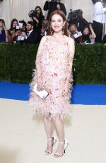 JULIANNE MOORE at 2017 MET Gala in New York 05/01/2017