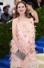 JULIANNE MOORE at 2017 MET Gala in New York 05/01/2017