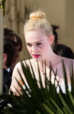 ELLE FANNING at Ismael\