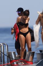 SOFIA RICHIE, CHANTEL JEFFRIES and JOCELYN CHEW in Bikinis at a Yacht in Monaco 05/28/2017