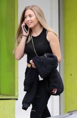 HUNTER DAILY SALOMON Out and About in Los Angeles 05/07/2017