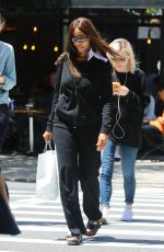 IMAN ABDULMAJID Out Shopping in New York 05/16/2017