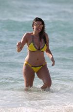 IMOGEN THOMAS in Bikini at a Beach in Aruba 05/02/2017