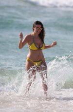 IMOGEN THOMAS in Bikini at a Beach in Aruba 05/02/2017