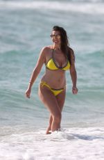 IMOGEN THOMAS in Bikini at a Beach in Aruba 05/02/2017