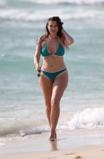 IMOGEN THOMAS in Bikini on the Beach in Spain 05/07/2017