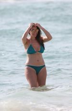 IMOGEN THOMAS in Bikini on the Beach in Spain 05/07/2017