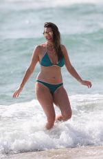 IMOGEN THOMAS in Bikini on the Beach in Spain 05/07/2017