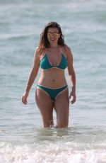 IMOGEN THOMAS in Bikini on the Beach in Spain 05/07/2017