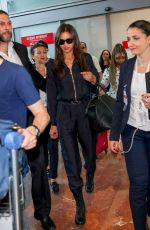 IRINA SHAYK Arrives at Nice Airport in Cannes 05/23/2017