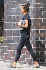 IRINA SHAYK in Tights Out in Santa Monica 05/09/2017
