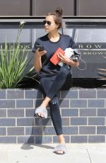 IRINA SHAYK in Tights Out in Santa Monica 05/09/2017