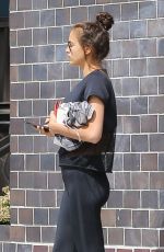 IRINA SHAYK in Tights Out in Santa Monica 05/09/2017