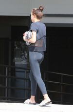 IRINA SHAYK in Tights Out in Santa Monica 05/09/2017