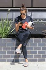 IRINA SHAYK in Tights Out in Santa Monica 05/09/2017