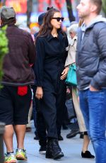 IRINA SHAYK Out and About in New York 05/15/2017