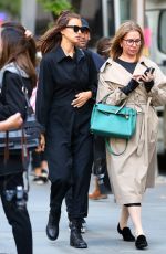 IRINA SHAYK Out and About in New York 05/15/2017