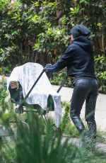 IRINA SHAYK Out and About in Santa Monica 05/30/2017