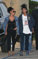 JADA PINKETT SMITH Arrives at Nobu in Malibu 05/14/2017