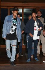 JADA PINKETT SMITH Arrives at Nobu in Malibu 05/14/2017