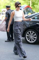 JAIMIE ALEXANDER Arrives at Her Hotel in New York 05/14/2017