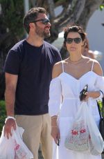 JAIMIE ALEXEANDER Out with Boyfriend in Los Angeles 05/21/2017