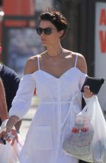 JAIMIE ALEXEANDER Out with Boyfriend in Los Angeles 05/21/2017